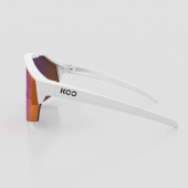 Koo Alibi White Matt / Red Mirror