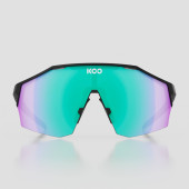 Koo Alibi Matte Black / Photochromic Green Mirror