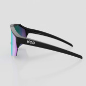 Koo Alibi Matte Black / Photochromic Green Mirror