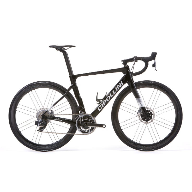 Cipollini Bond 2 Disc Frameset - Gloss Carbon/ Anthracite/ Silver