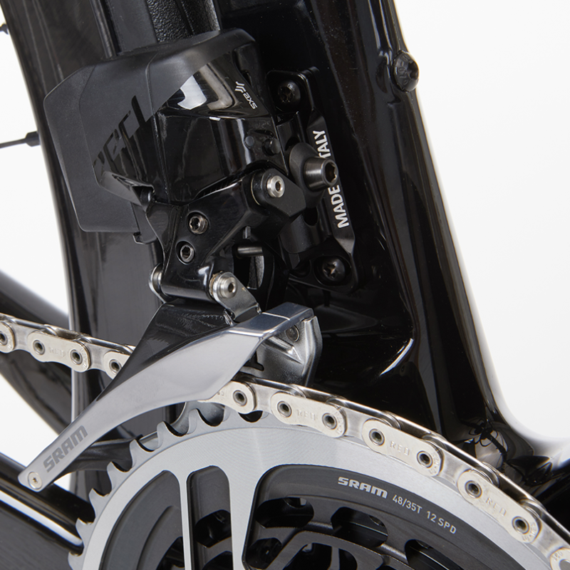 Cipollini Bond 2 Disc Frameset - Gloss Carbon/ Anthracite/ Silver