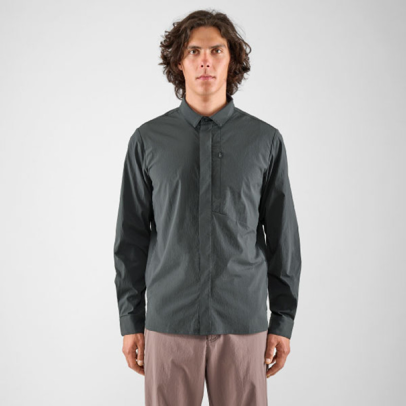 PEdALED Lifewear Shirt - Dark Grey