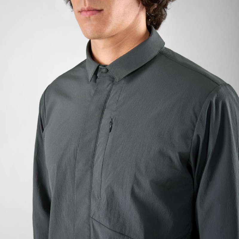 PEdALED Lifewear Shirt - Dark Grey