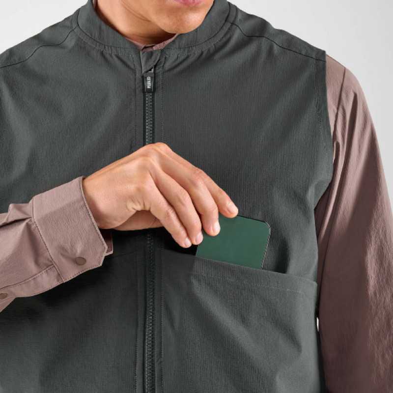 PEdALED Lifewear Vest - Dark Grey