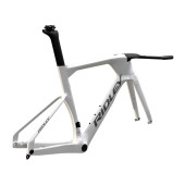 Ridley Dean FAST Disc TT Frameset - Pearl White / Metallic Anthracite - Size S