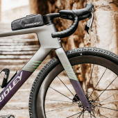 Ridley Kanzo Fast 2.0 Gravel Race Bike - Metallic Anthracite/ Purple