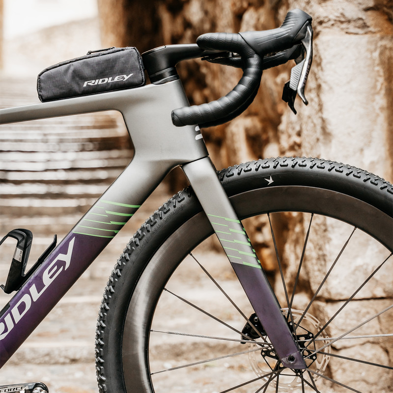 Ridley Kanzo Fast 2.0 Gravel Race Bike - Metallic Anthracite/ Purple