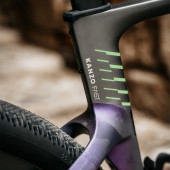 Ridley Kanzo Fast 2.0 Gravel Race Bike - Metallic Anthracite/ Purple