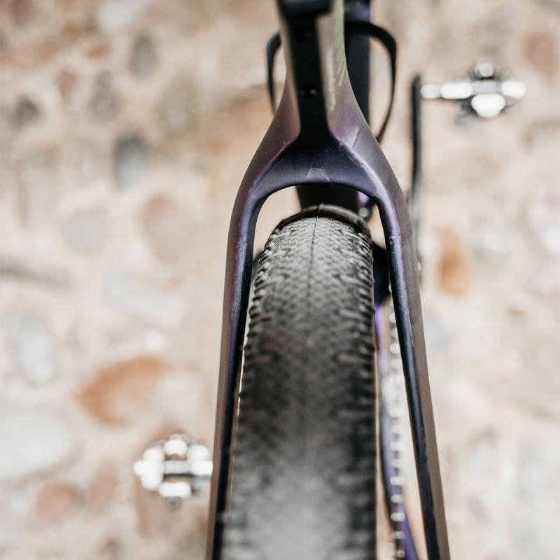 Ridley Kanzo Fast 2.0 Gravel Race Bike - Metallic Anthracite/ Purple