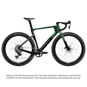 Ridley Kanzo Fast 2.0 Gravel Race Bike - Stellar Green/ UD Carbon/ Silver