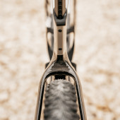 Ridley Kanzo Fast 2.0 Gravel Race Bike - Autumn Grey/ UD Carbon/ Metallic Candy Red 