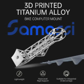 Samassi 3D-Printed Titanium Bike Computer Mount 