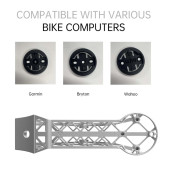 Samassi 3D-Printed Titanium Bike Computer Mount 
