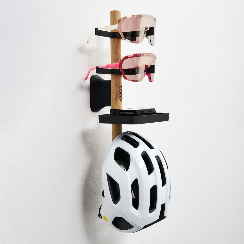 Tons Short Rack | A . 2x Glasses + Helmet + Tray