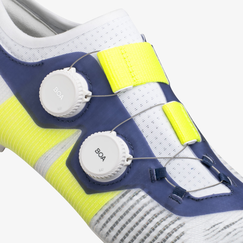 Fizik Vega Carbon - Yellow Fluo / White
