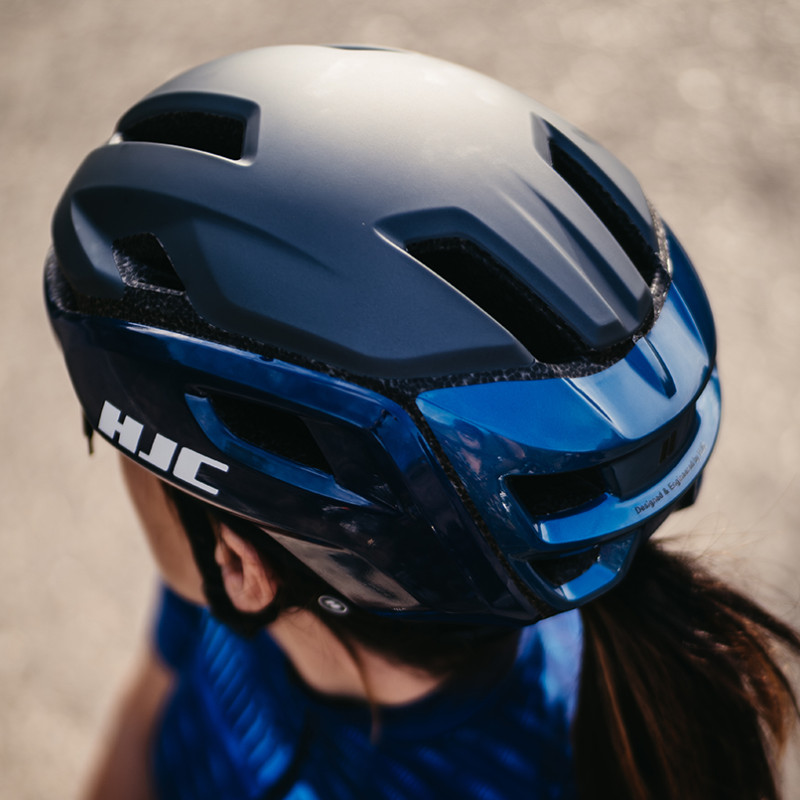 HJC Valeco 2 Road Helmet - Navy Grey